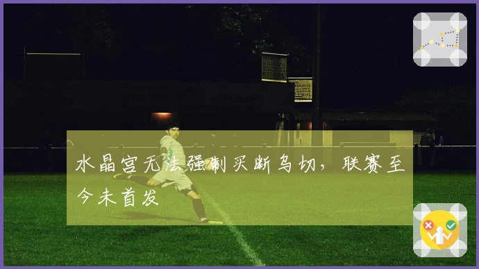 水晶宫无法强制买断乌切，联赛至今未首发